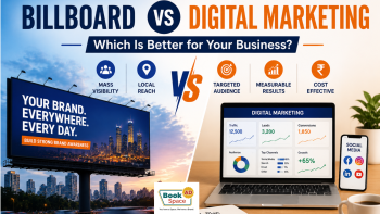 Billboard Advertising vs Digital Marketing comparison for businesses